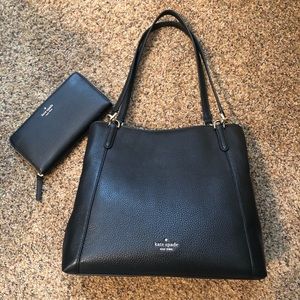 Kate Spade purse and wallet set